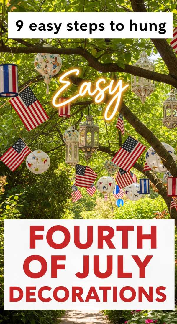 9 Easy Steps To Hang Fourth Of July Decorations Outdoors 6a0577bc34f29