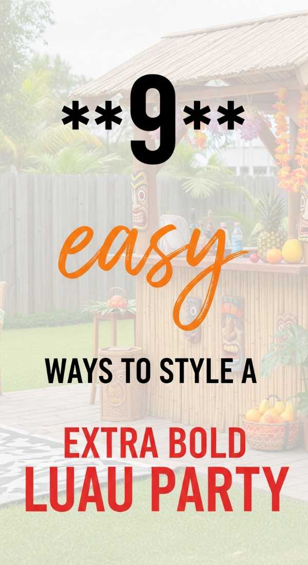 9 Easy Ways To Style A Luau Party 69f721f7bc6c9