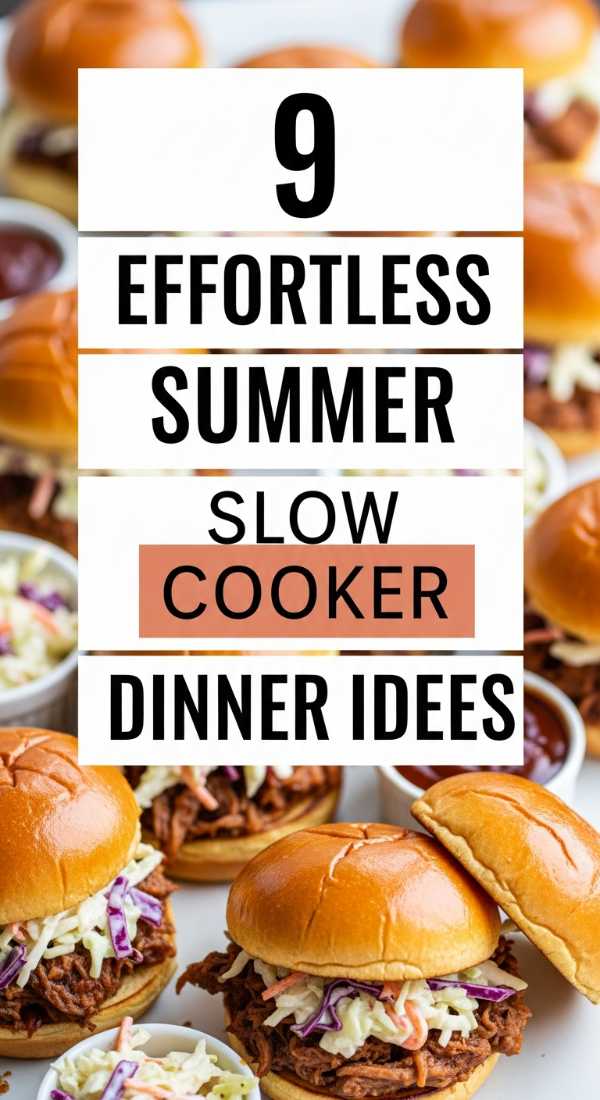 Sun, Sand, and Snacks: Your Ultimate Seasonal Flavor Handbook 9 Effortless Summer Slow Cooker Dinner Ideas 6a070b5752689