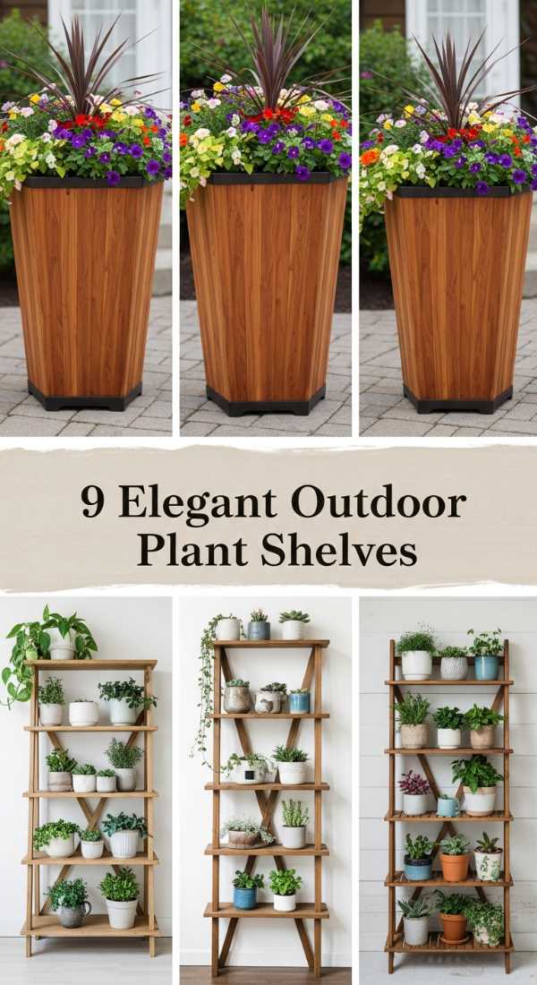 9 Elegant Outdoor Plant Shelves 6a04baea0a0a3