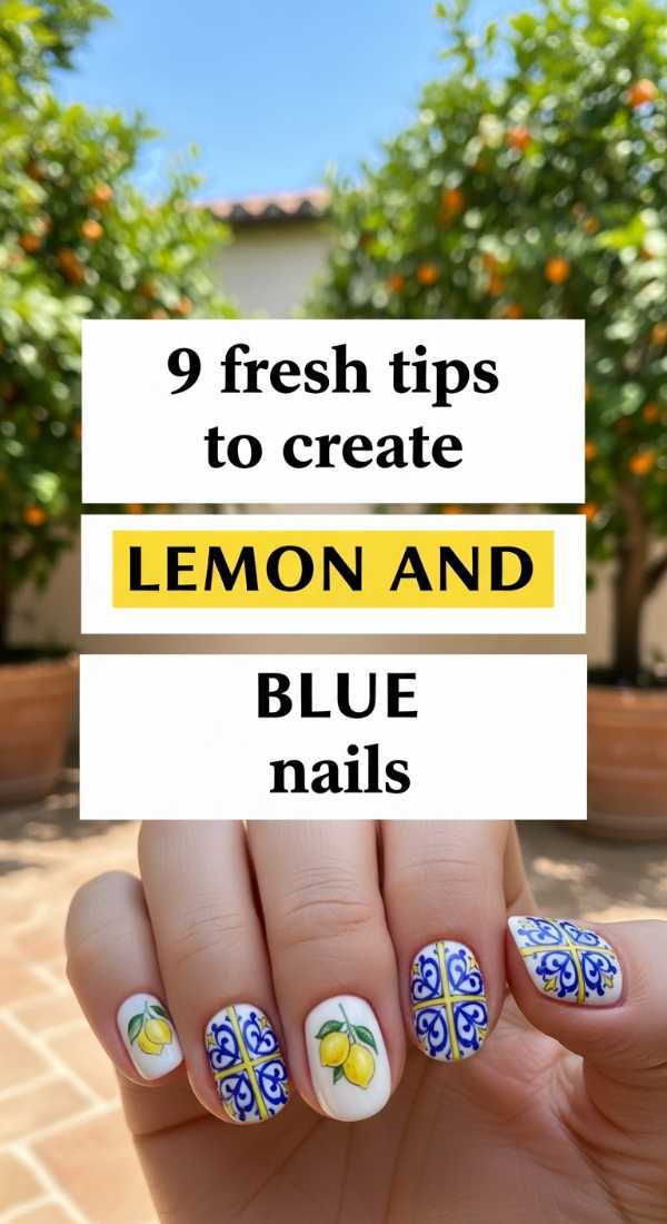 Stay Ahead of the Curve: The Definitive 2026 Nail Trend Report 9 Fresh Tips To Create Lemon And Blue Nails 6a05a40348efb