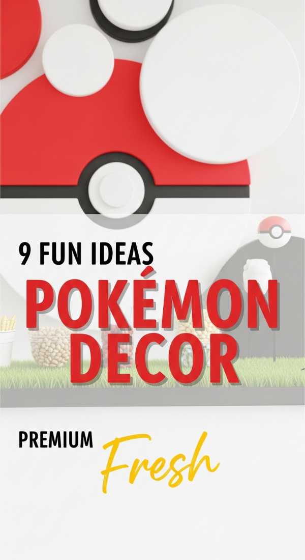 9 Fun Ideas For Fresh Pokemon Birthday Party Decorations 6a056fa5c869c