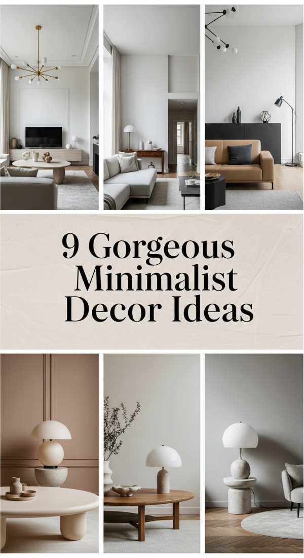 9 Gorgeous Minimalist Decor Ideas 6a0ea15a56a1b