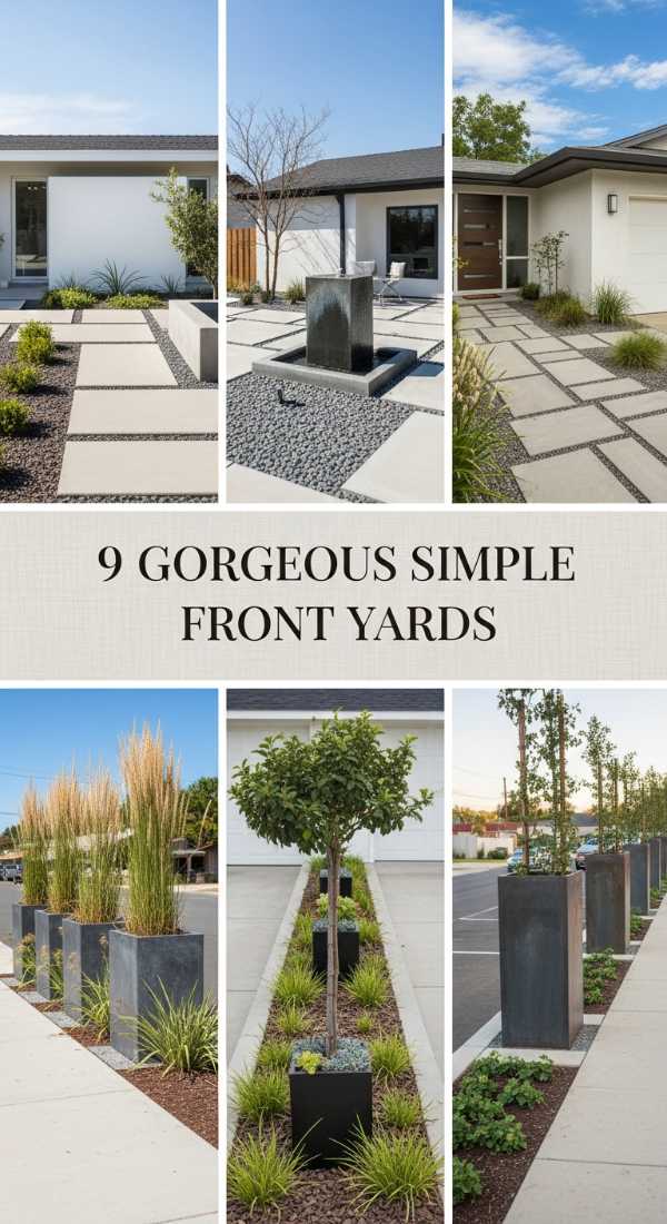 9 Gorgeous Simple Front Yards 6a04c974f20dd
