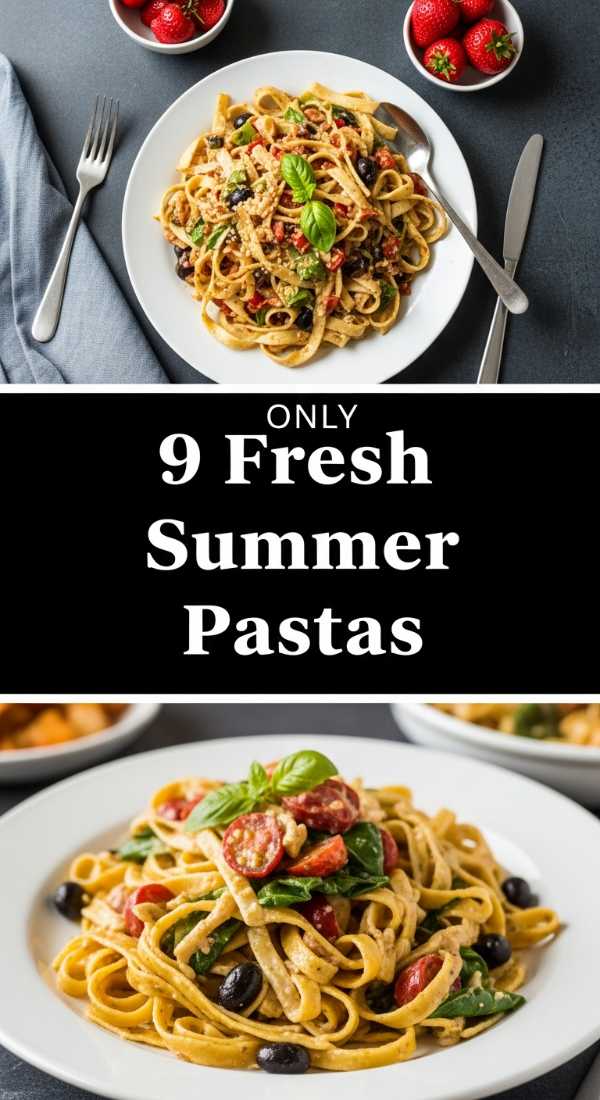 9 Healthy Summer Pasta Recipes 6a045b5eec5bf