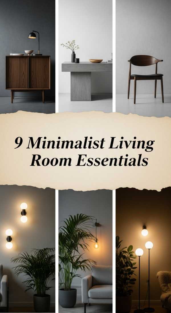 Minimalist Magic: How to Balance Simplicity and Snugness 9 Minimalist Living Room Essentials 6a0ea14db3f59