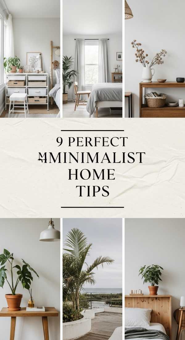 Cozy Minimalism: How to Master the 'Less is More' Vibe 9 Perfect Minimalist Home Tips 6a1b23a94eb2d