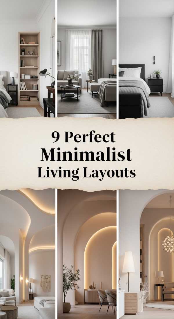 Tiny Home, Big Comfort: Mastering the Cozy Minimalist Look 9 Perfect Minimalist Living Layouts 6a1b22a088b1f