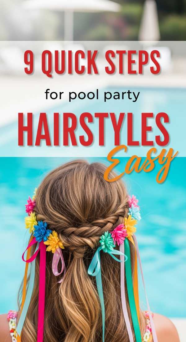 9 Quick Steps For Pool Party Hairstyles 6a057bd5ca922