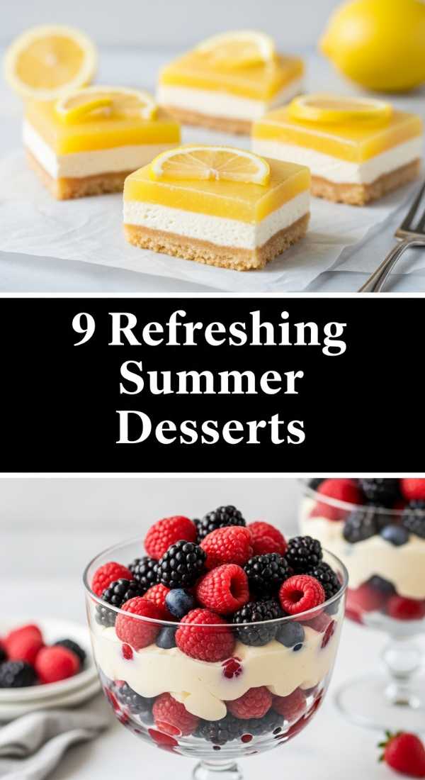 9 Refreshing Summer Desserts For Hot Days 6a0df301e40c9
