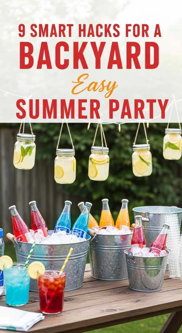 9 Smart Hacks For A Backyard Summer Party 6a02130adc742