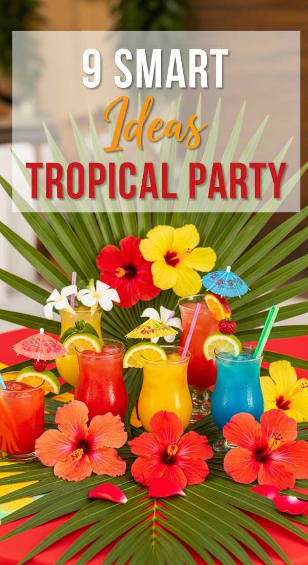 Party Under the Stars: Your Go-To Outdoor Celebration Board 9 Smart Ideas For Tropical Party Decorations 6a157c9415c16