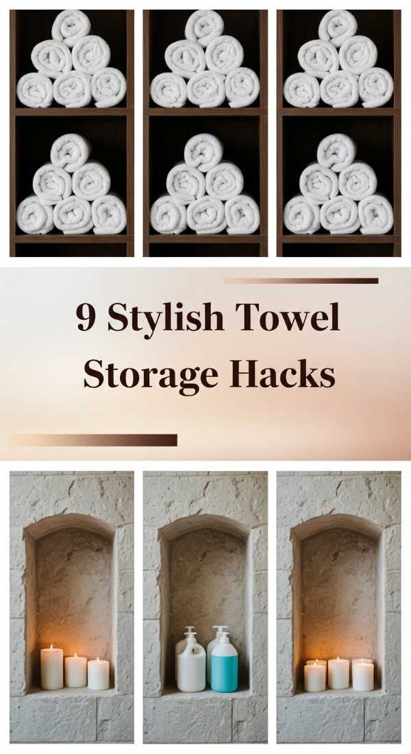 9 Stylish Towel Storage Hacks 69f48f314a1a0
