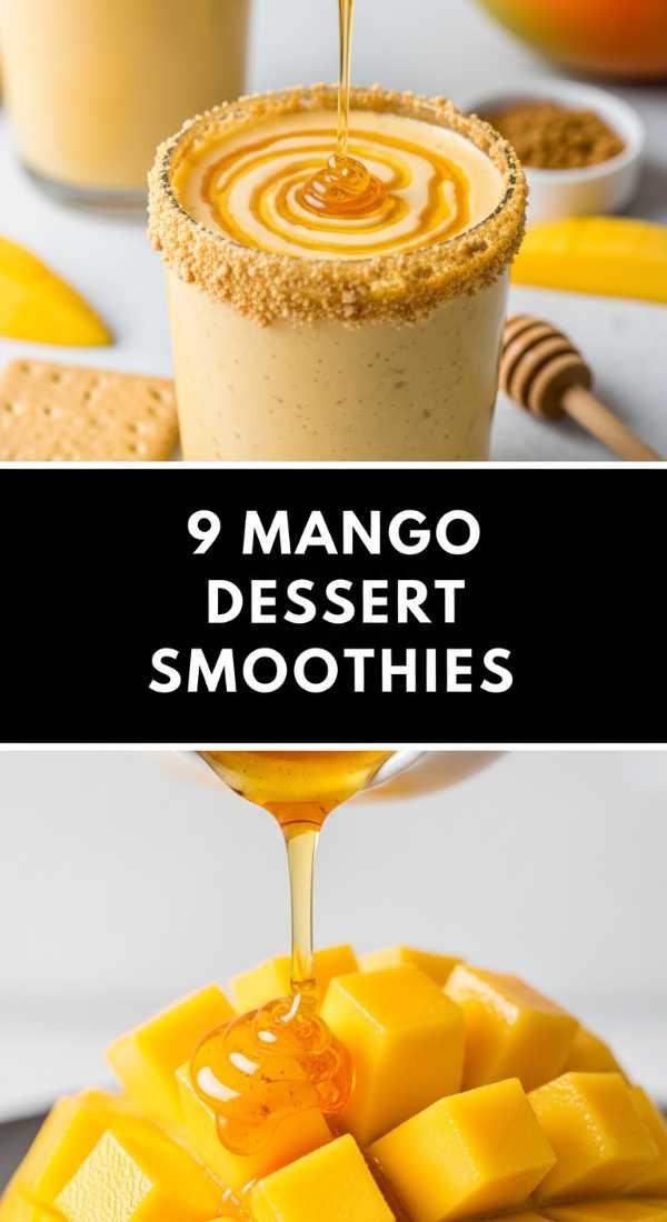 9 Sweet Mango Dessert Smoothies 69f451e153648
