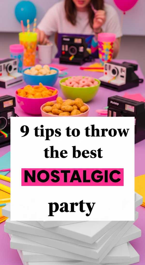9 Tips To Throw The Best Nostalgic Birthday Party 6a0de743be35e