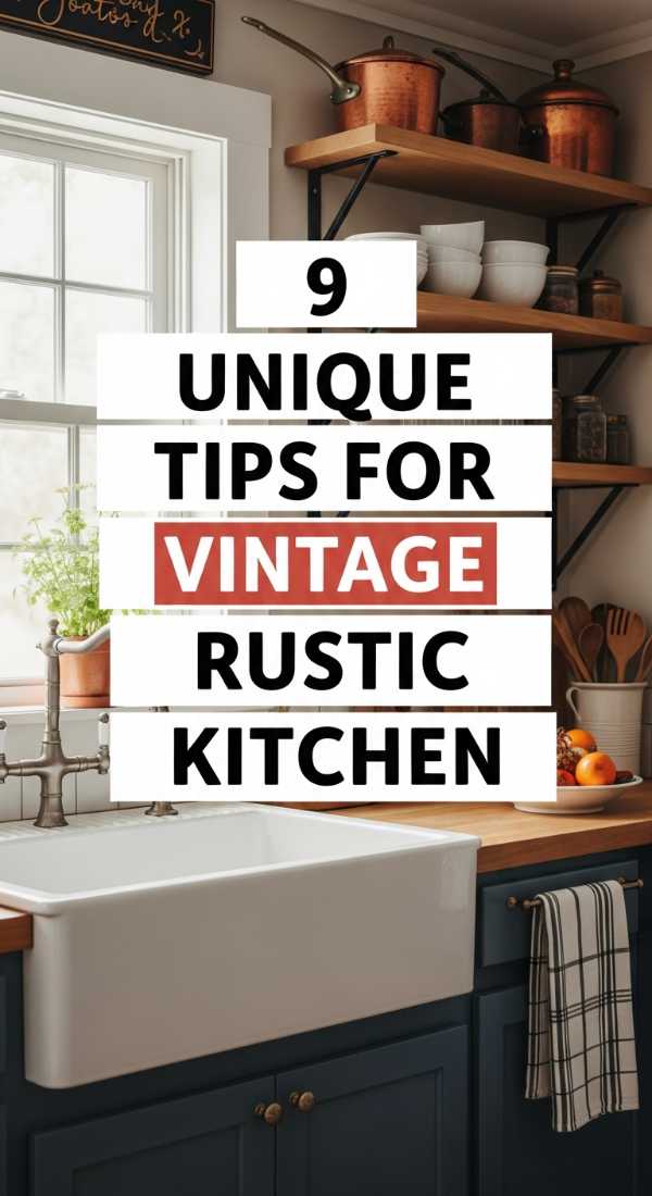 9 Unique Tips For Vintage Rustic Kitchen 69f4858868f46