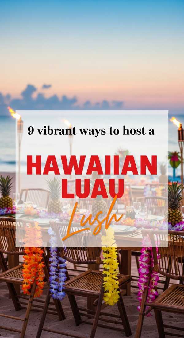 Transform Your Patio: The Ultimate Seasonal Party Styling Handbook 9 Vibrant Ways To Host A Hawaiian Luau 6a0d9ee0a4c99