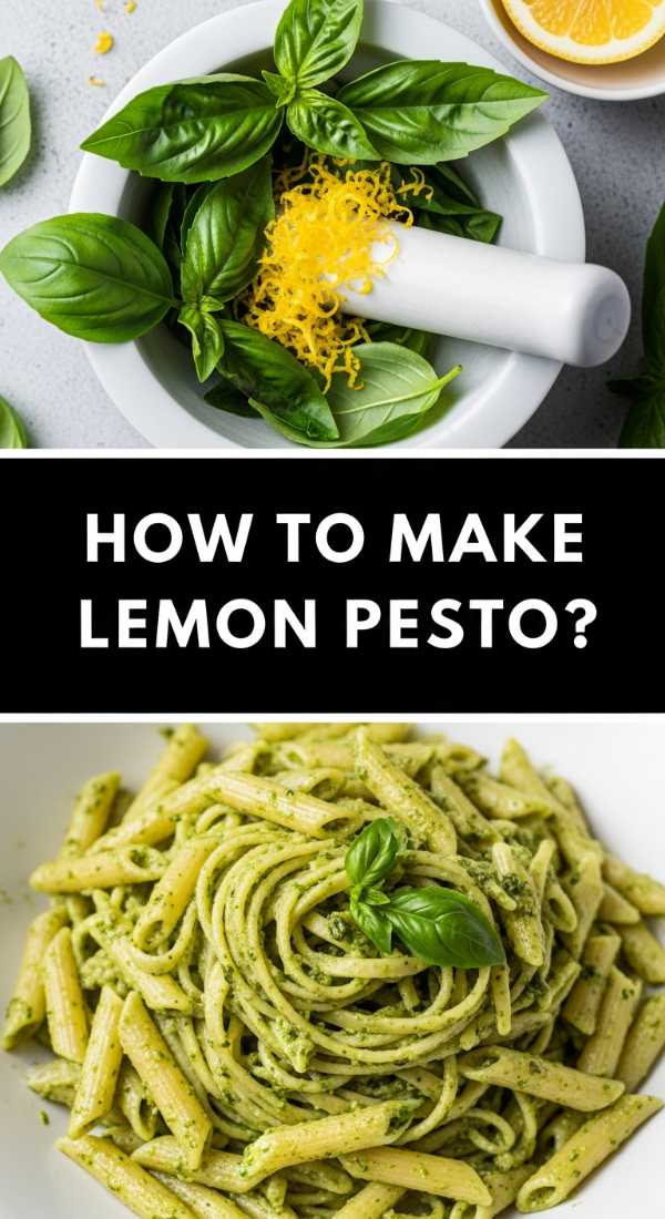 A Recipe For Fresh Summer Lemon Pesto 6a1a9a4fa1dbc