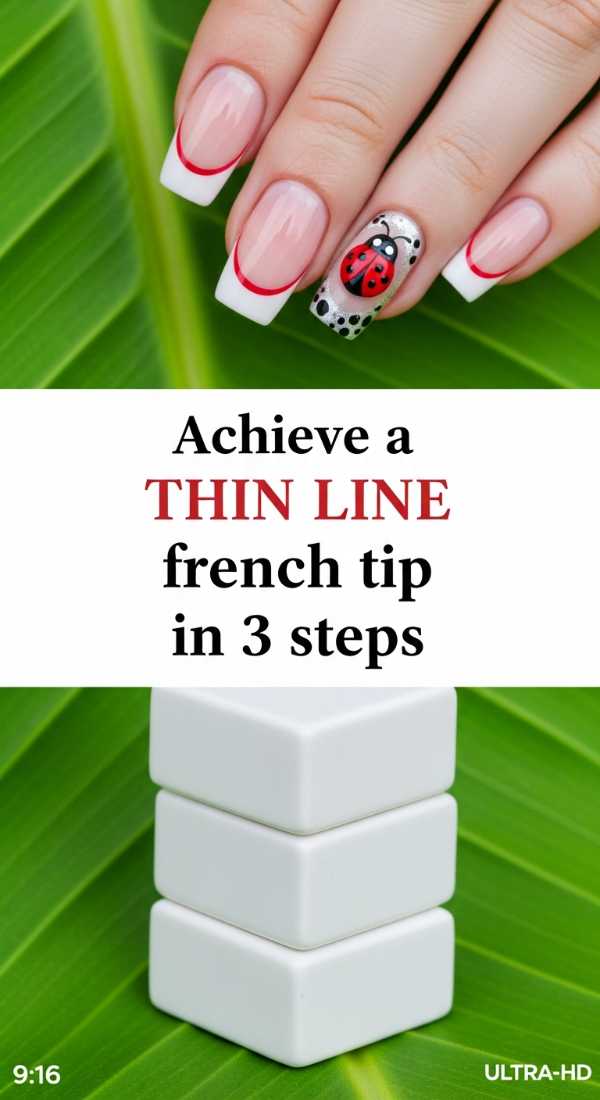 The Penny-Pincher’s Guide to Million-Dollar Manicures Achieve A Thin Line French Tip In 3 Steps 6a1a985d73727
