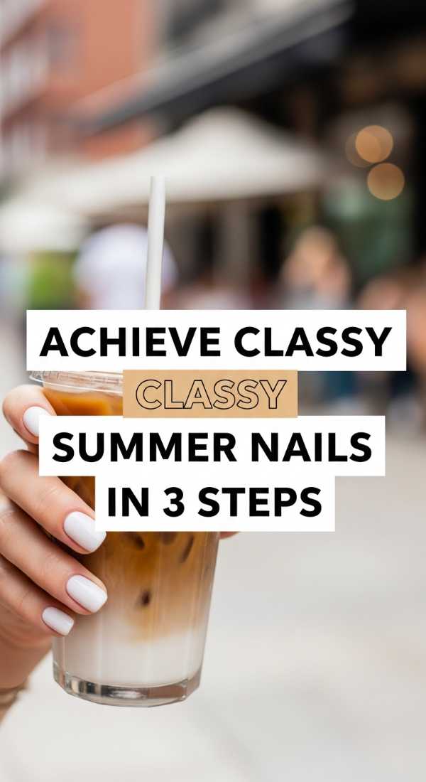 Achieve Classy White Summer Nails In 3 Steps 6a021e65dc00b