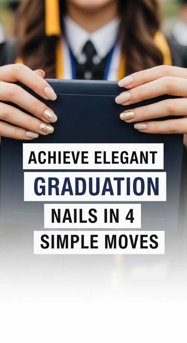 Achieve Elegant Graduation Nails In 4 Simple Moves 6a059f97cd1d6