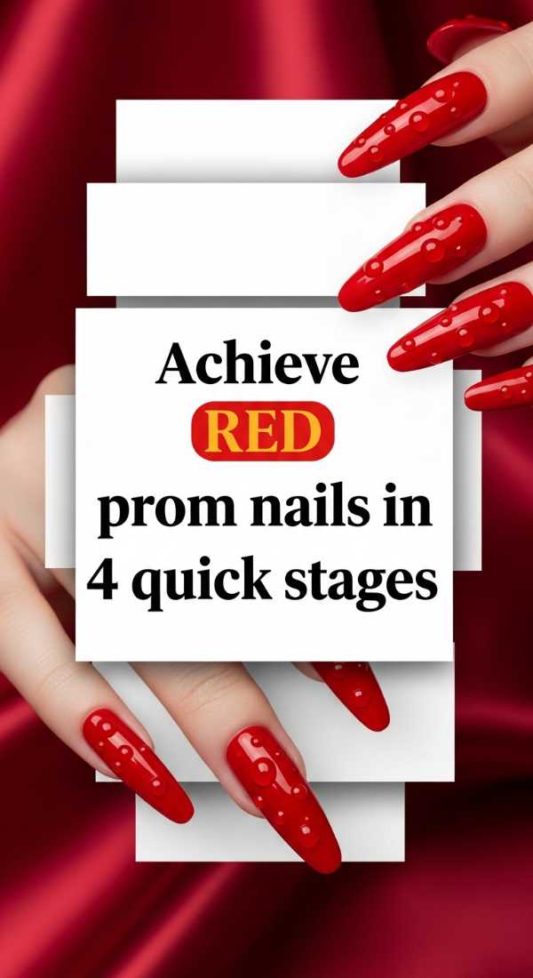 Achieve Red Prom Nails In 4 Quick Stages 6a033112cd83c