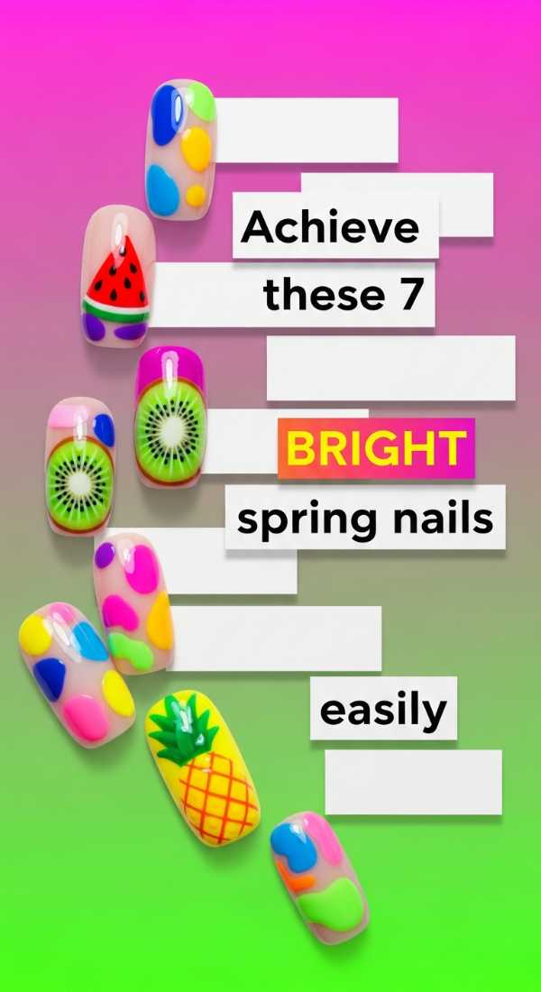 Beyond the Polish: The Boldest 2026 Nail Designs Redefining Manicures Achieve These 7 Bright Spring Nails Easily 69ff59583861d
