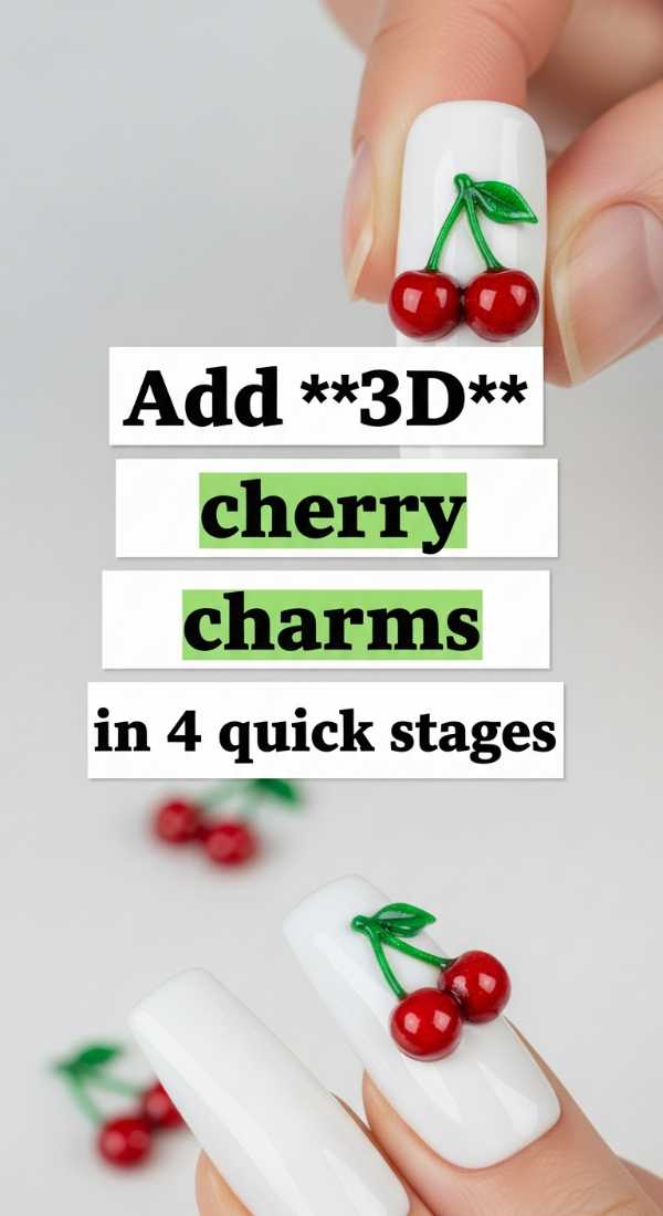 From Basic to Berry: Master the Cherry Aesthetic with These Press On Hacks Add 3d Cherry Charms In 4 Quick Stages 6a058dbc2893e