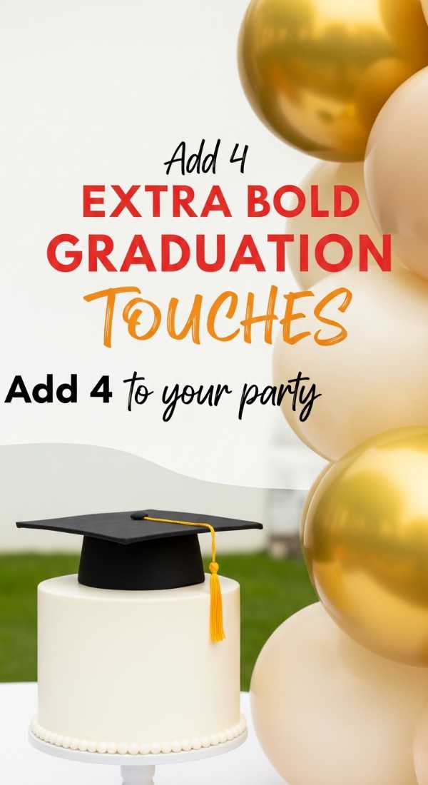 Add 4 Graduation Touches To Your Picnic Party 6a0db3e0b7ee4