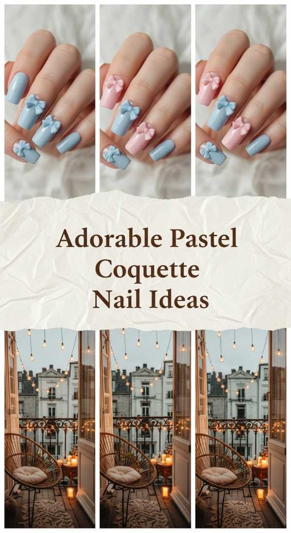 Adorable Pastel Coquette Nail Ideas 6a0859e2144ac