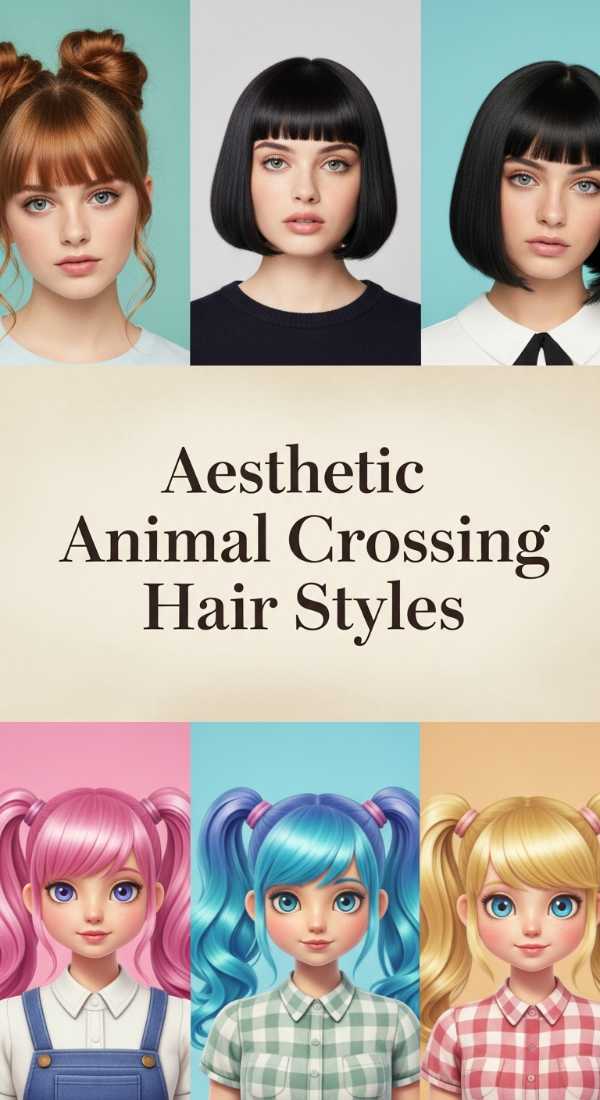 Aesthetic Animal Crossing Hair Styles 6a1425b7e4227