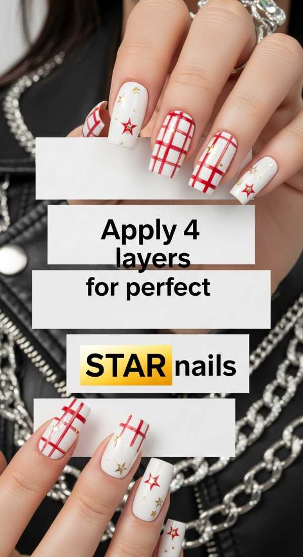 Apply 4 Layers For Perfect Star Nails 6a058ddcb8c8c