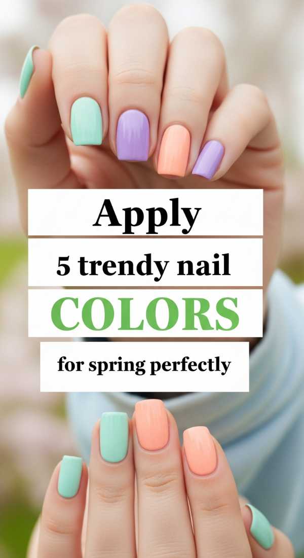 Apply 5 Trendy Nail Colors For Spring Perfectly 6a033113408af