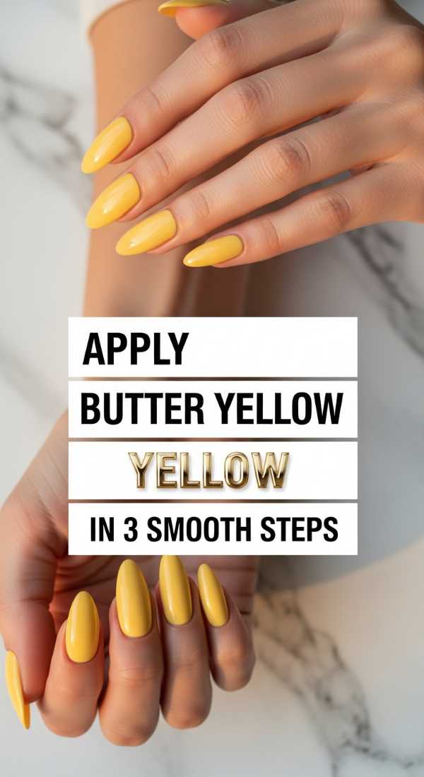 From Bio-Glaze to Neo-Chrome: 2026's Hottest Nail Designs Apply Butter Yellow Chrome In 3 Smooth Steps 69ff5ab1d563e