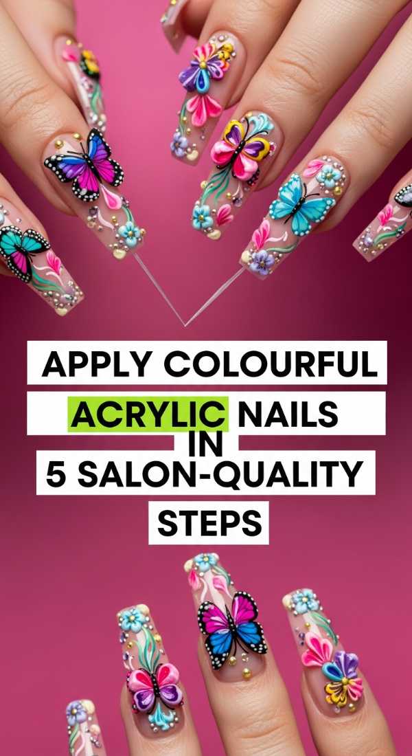 Apply Colourful Acrylic Nails In 5 Salon Quality Steps 6a0f1149e0542