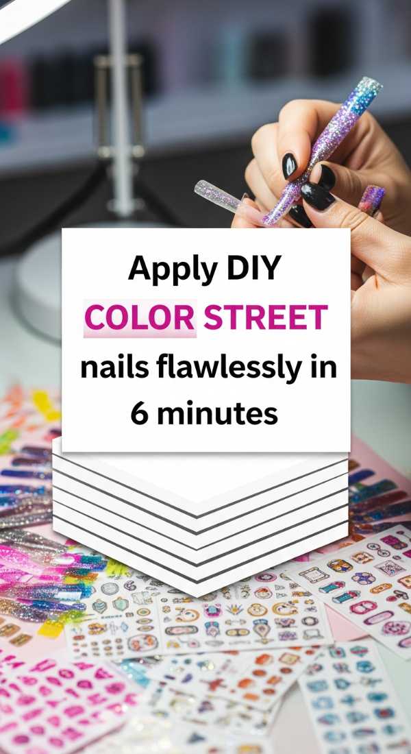 Apply Diy Color Street Nails Flawlessly In 6 Minutes 6a0f114074d81