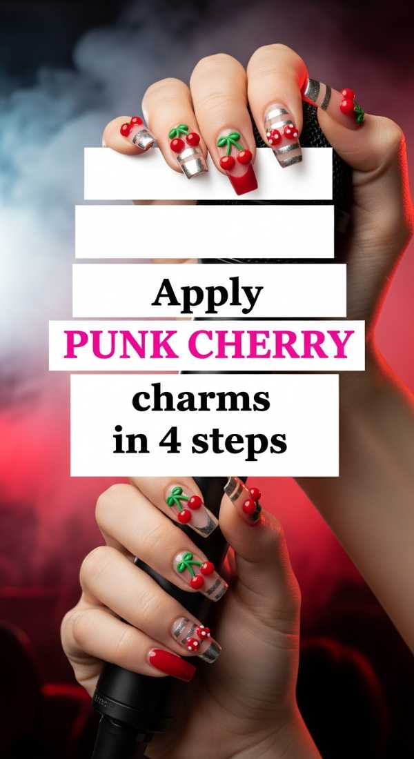 Apply Punk Cherry Charms In 4 Steps 6a058de254ff0