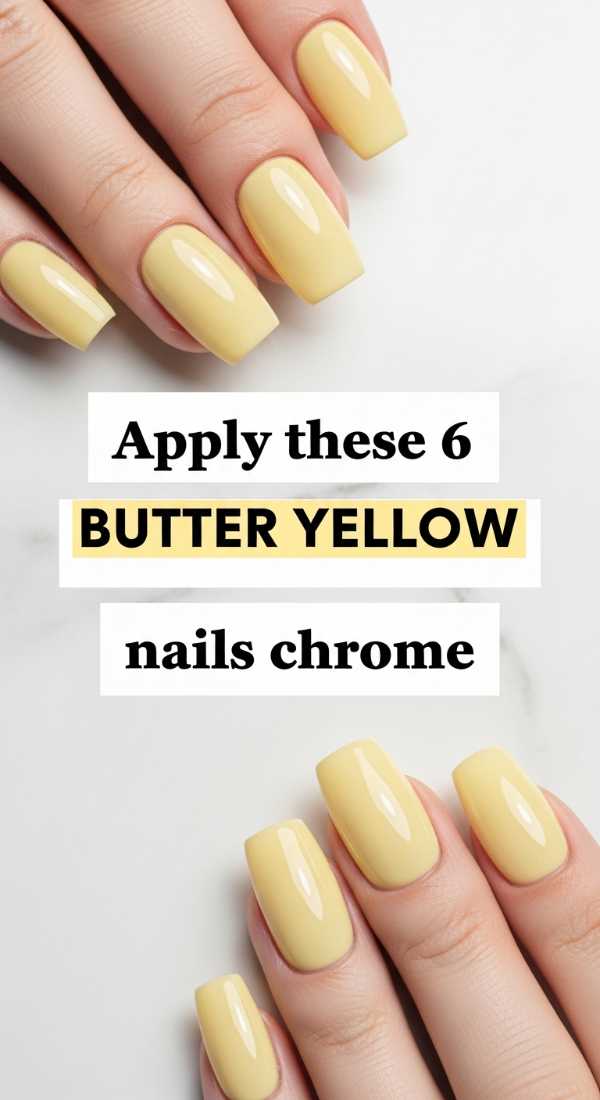 Apply These 6 Butter Yellow Nails Chrome 6a0331295bfc2