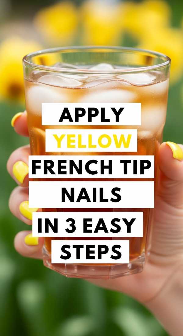 Apply Yellow French Tip Nails In 3 Easy Steps 6a059b3ad0c8b