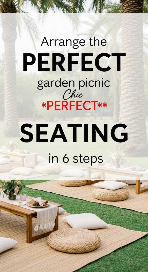 Arrange The Perfect Garden Picnic Seating In 6 Steps 6a189fa5df328