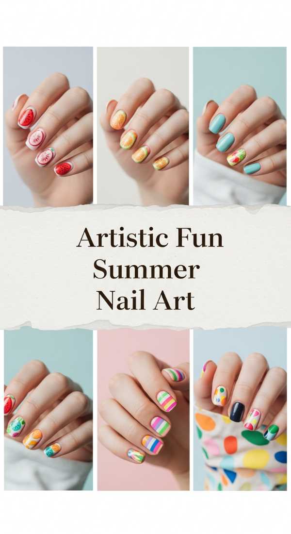 Artistic Fun Summer Nail Art 6a006c73e4f00