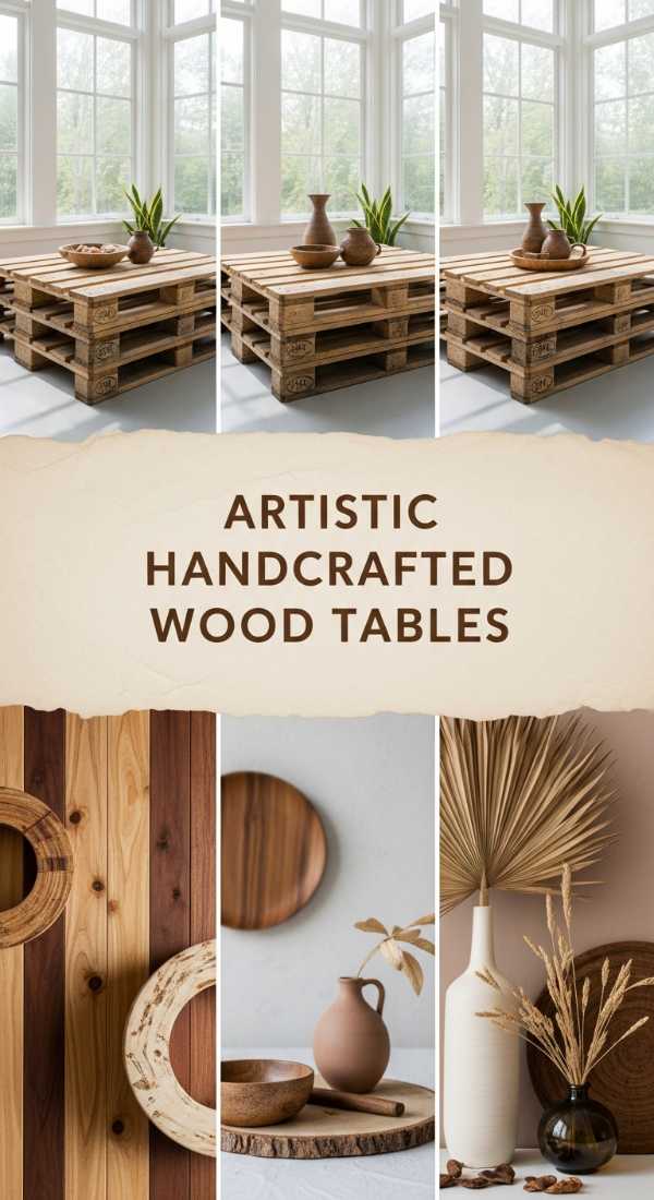 Artistic Handcrafted Wood Tables 6a1b0c5917868