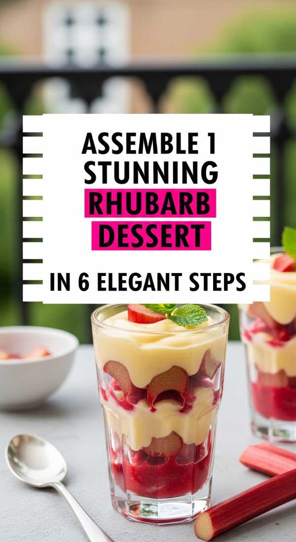 Assemble 1 Stunning Rhubarb Dessert In 6 Elegant Steps 69fd8aa80aefa