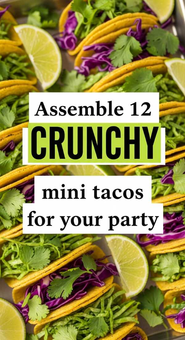 Assemble 12 Crunchy Mini Tacos For Your Party 6a1442492650e