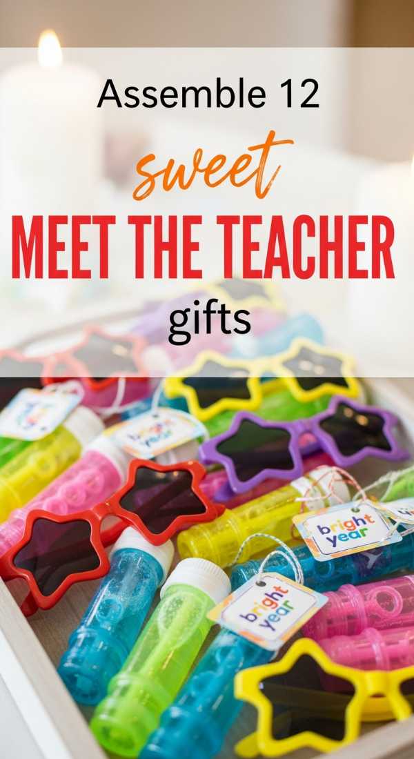 Assemble 12 Sweet Meet The Teacher Student Gifts 6a0dbfc4465d9