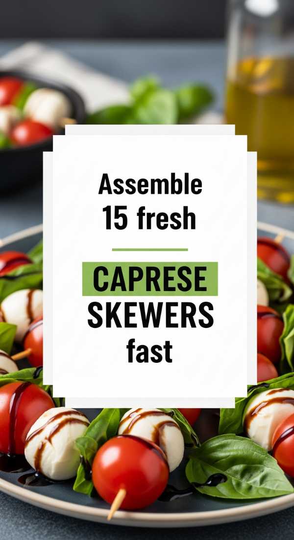 Assemble 15 Fresh Caprese Skewers Fast 69f47ee6e6c96