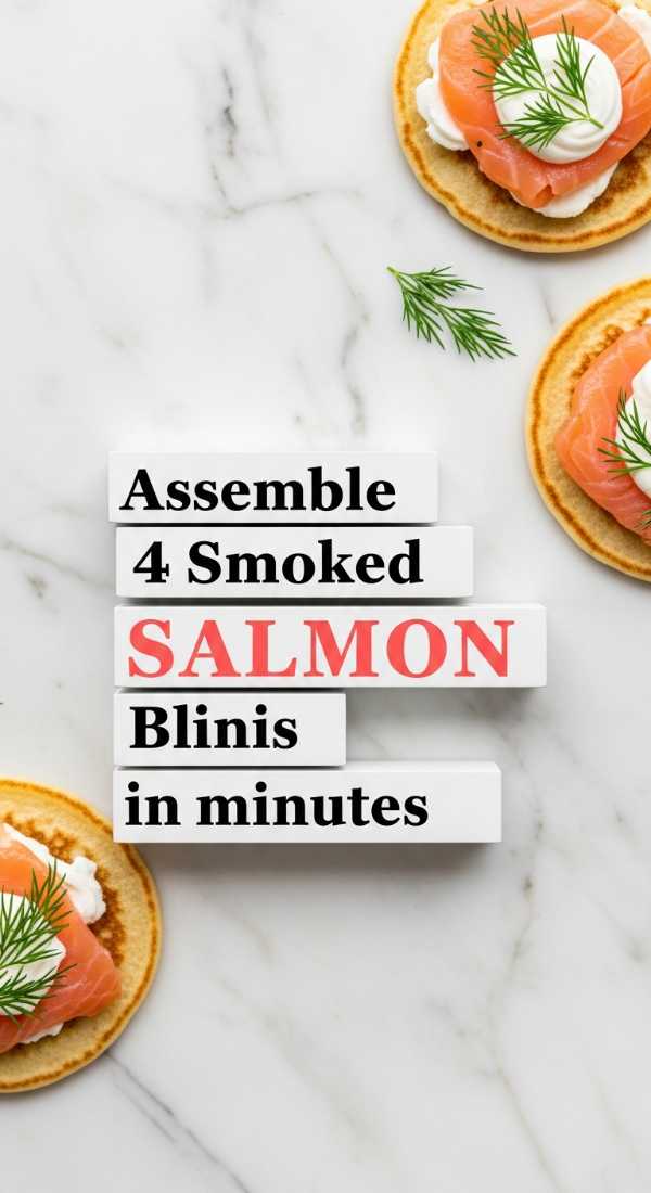 Assemble 4 Smoked Salmon Blinis In Minutes 6a142970b01d5