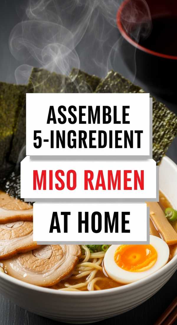 Assemble 5 Ingredient Miso Ramen At Home 69f59f783cb02