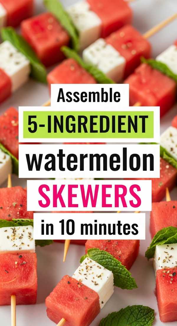 Assemble 5 Ingredient Watermelon Skewers In 10 Minutes 6a14294b194b7