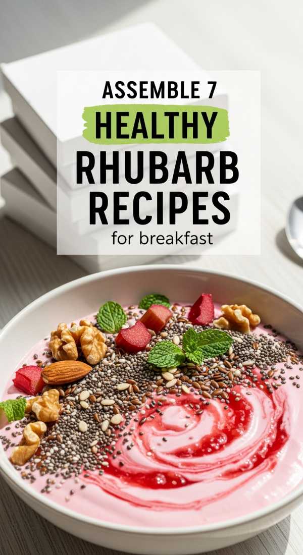 Assemble 7 Healthy Rhubarb Recipes For Breakfast 6a001a9894402